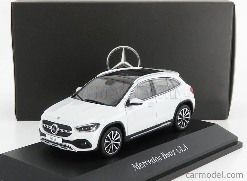 Spark-model Mercedes Benz Gla-class (h247) 2020 1:43 Digitálny biely meter