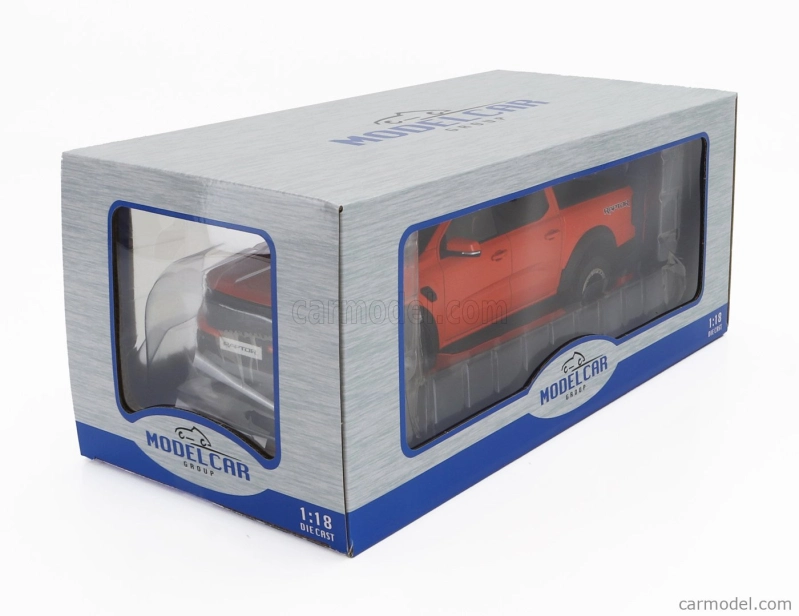 Mcg Ford usa Ranger Raptor Pick-up Double Cabine 2023 1:18 Orange