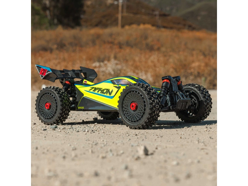 RC auto Arrma 1/8 Typhon 223S BLX 4WD RTR DSC, červená