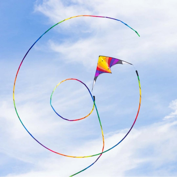 Duhový ocas Tube Tail Rainbow Spiral 24 m