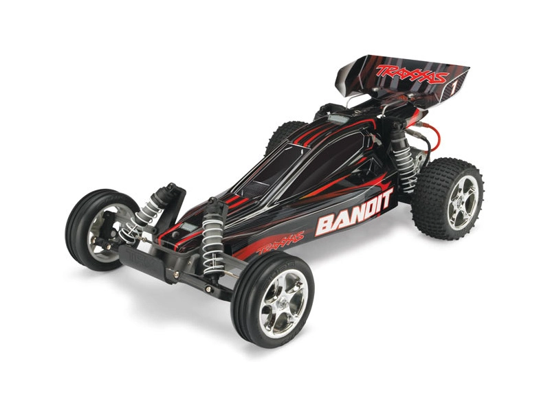 RC auto Traxxas Bandit 1:10 RTR, červenočierna