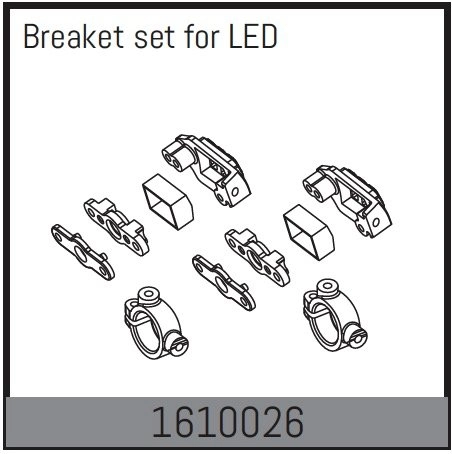 LED bracket set