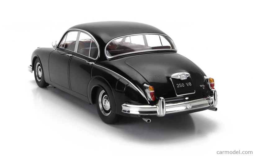 Kk-scale Daimler 250 V6 Lhd 1962 - Bordeaux Interior 1:18 Black