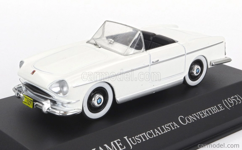 Edicola Iame Jiusticialista Cabriolet Open 1953 1:43 Biela