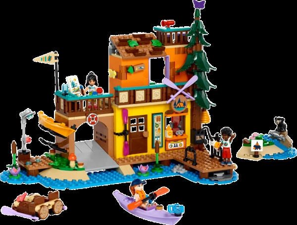 LEGO Friends - Dobrodružný tábor s vodnými športmi