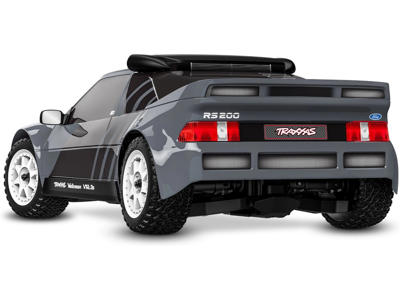 Traxxas Mini Rally Ford RS200 1:12 4WD VXL RTR červená