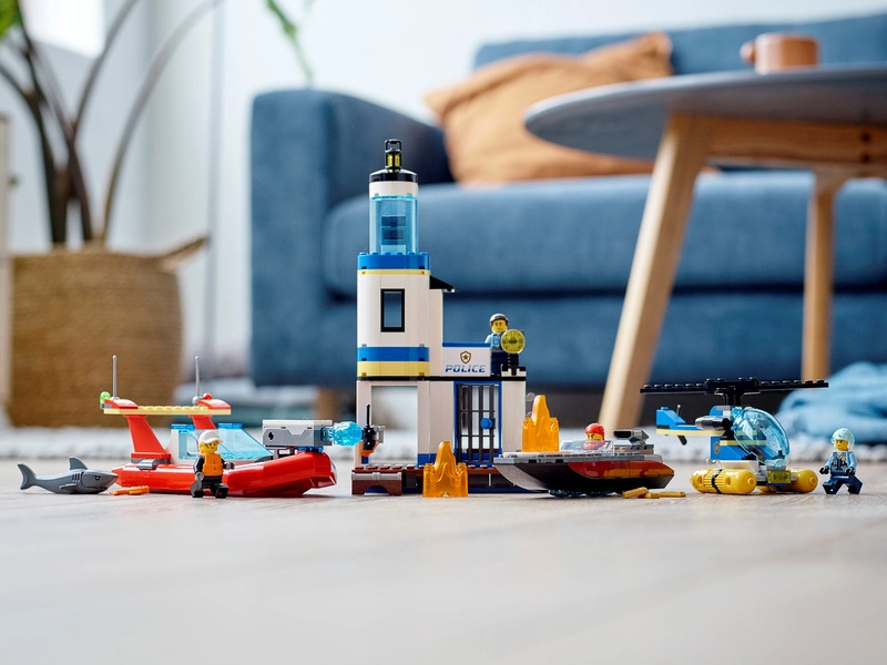 LEGO City - Pobrežná polícia a hasiči