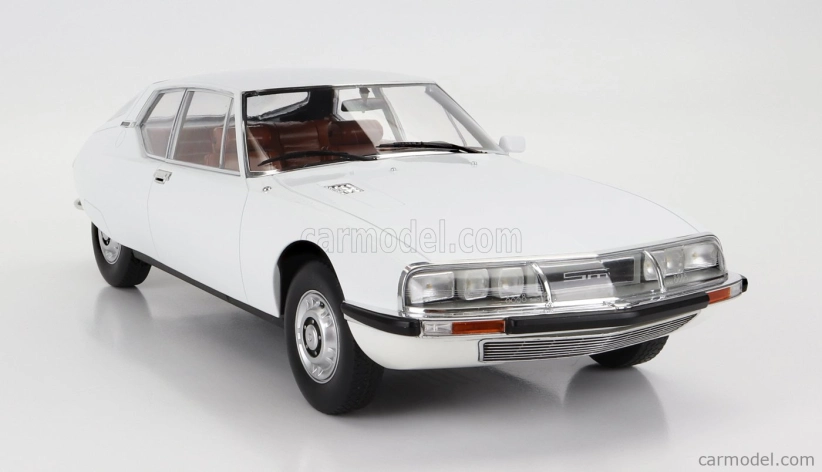Norev Citroen Sm Maserati Autoshow Ženeva 1970 1:12 Biela