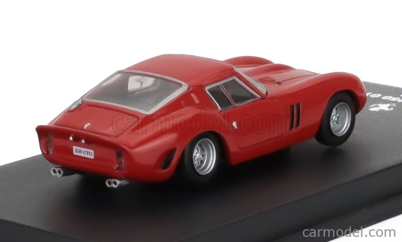 Edicola Ferrari 250 Gto 1962 - Con Vetrina - With Showcase 1:64 Red