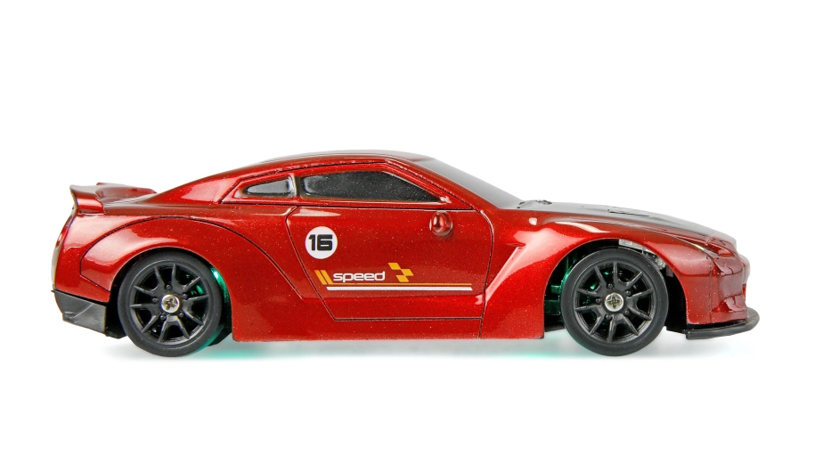 Drift Sport GTR RC driftovacie auto s gyroskopom 4x4 1:43 RTR červená