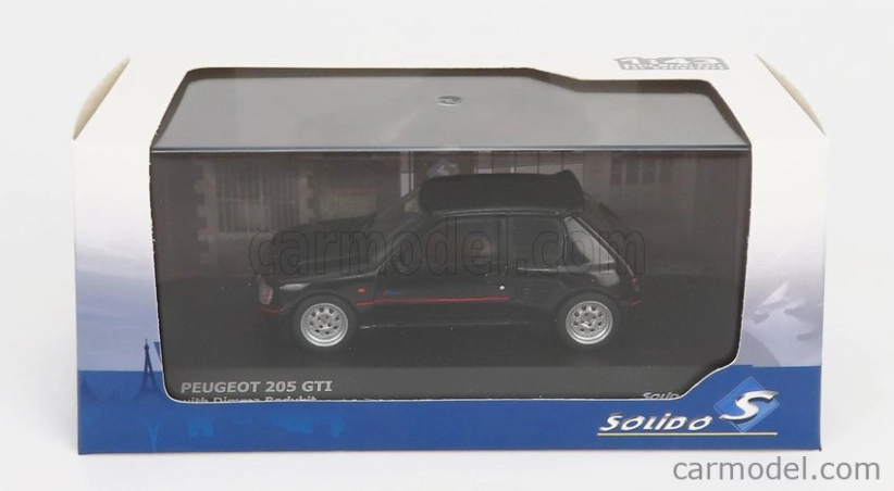 Solido Peugeot 205 Gti Dimma Body Kit 1988 1:43 Black