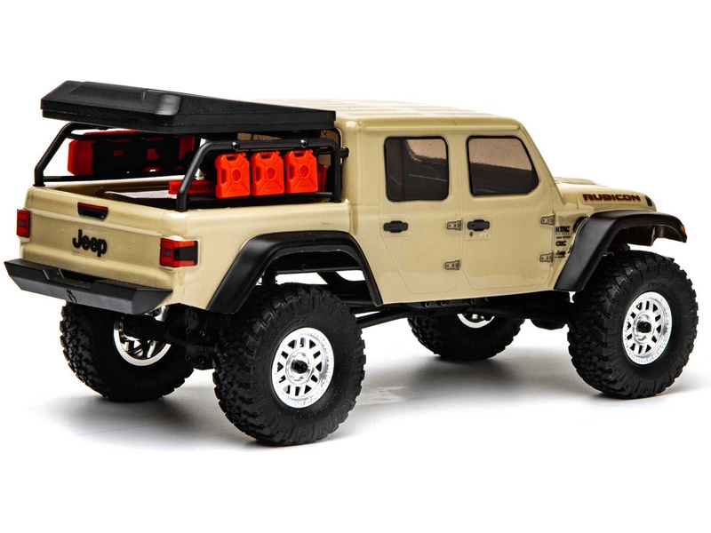 BAZAR – RC auto Axial SCX24 Jeep Gladiator 1:24 4WD RTR, krémová