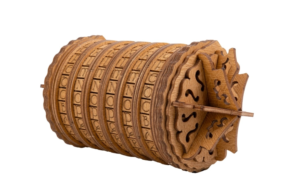 EscapeWelt Drevený hlavolam Cryptex – poškodený obal