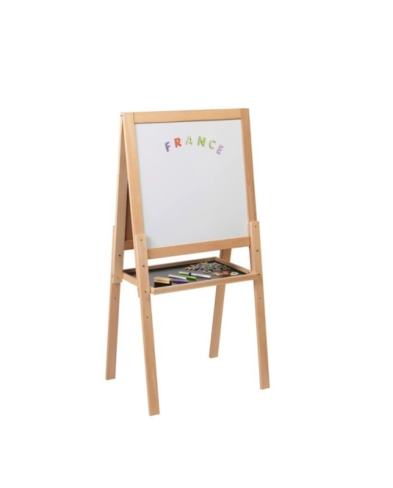 Jeujura Dřevěná multifunkční tabule 54x54 cm