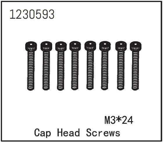 Cap Head Screw M3*24 (8)