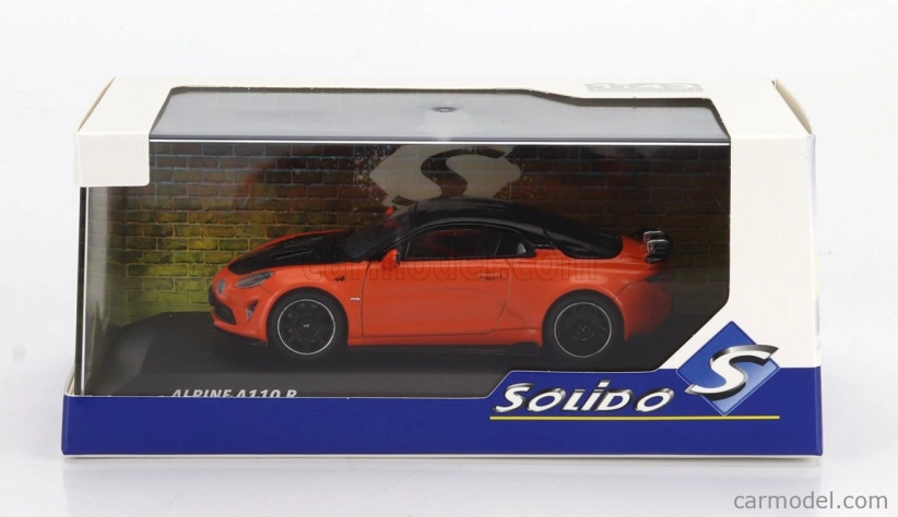 Solido Renault Alpine A110 Radicale Coupe 2023 1:43 oranžová čierna
