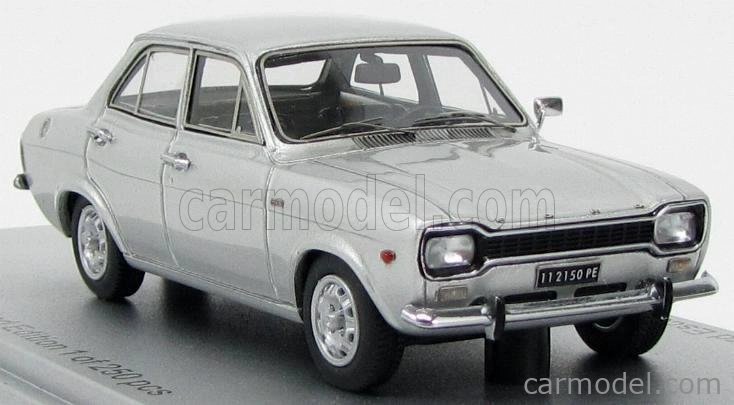 Kess-model Ford england Escort Mki 1100xl Lhd 4-doors 1973 1:43 Silver