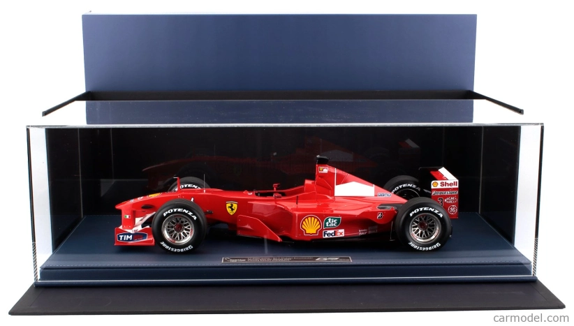 Gp-replicas Ferrari F1  F2000 N 3 World Champion Winner Italy Monza Gp 2000 Michael Schumacher 1:12 Červená Bílá