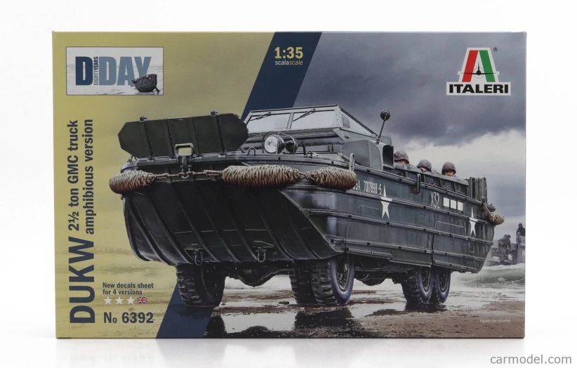 Italeri GMC Dukw Truck Anfibio Military 1944 1:35 /