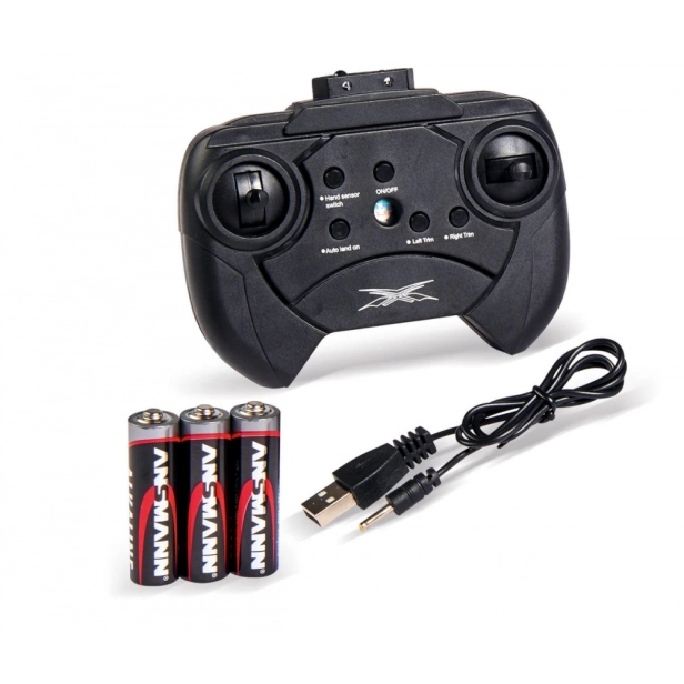 RC vrtulník Nano Tyrann 230 Gyro, červená