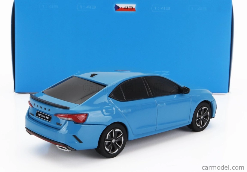 Abrex Škoda Octavia Iv Rs 2020 1:43 svetlomodrá