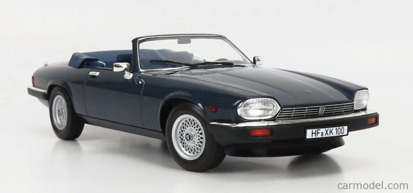 Norev Jaguar Xj-s Cabriolet 1988 1:18 Blue