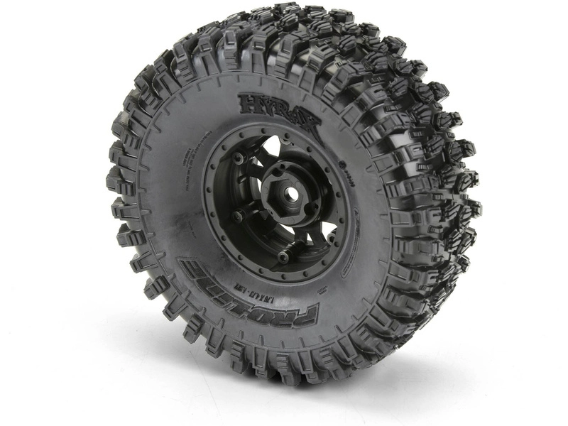 Pro-Line kolo 1.9", pneu Hyrax G8, disk Impulse H12 černý (2)