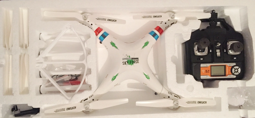 Dron MT995W FPV, bílá