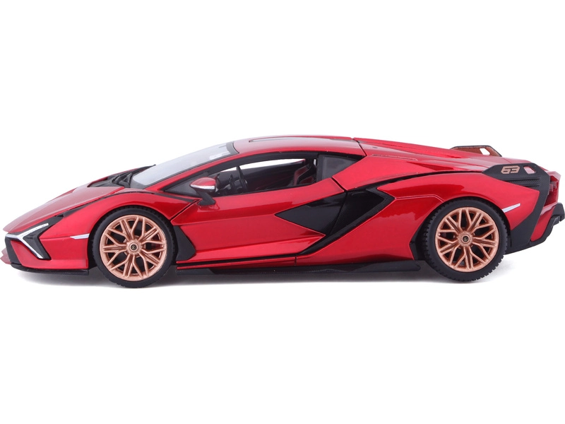 Bburago Lamorghini Sian FKP37 1:24 červená