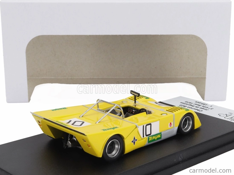 Trofeu Chevron B23 N 10 3. Rally Vila Real 1973 Jorge De Bagration 1:43 Žltá