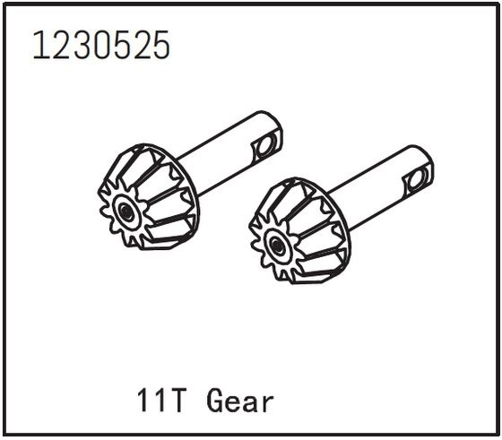Differential Gear 11T (2)