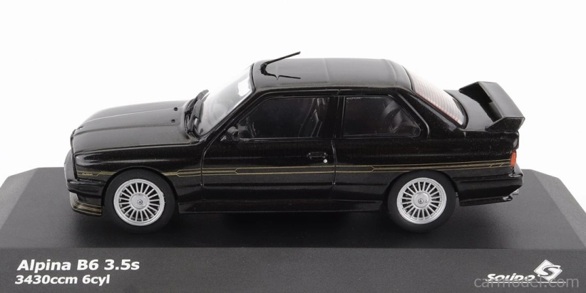 Solido BMW 3-series Alpina (e30) B6 3.5s 1986 1:43 Black