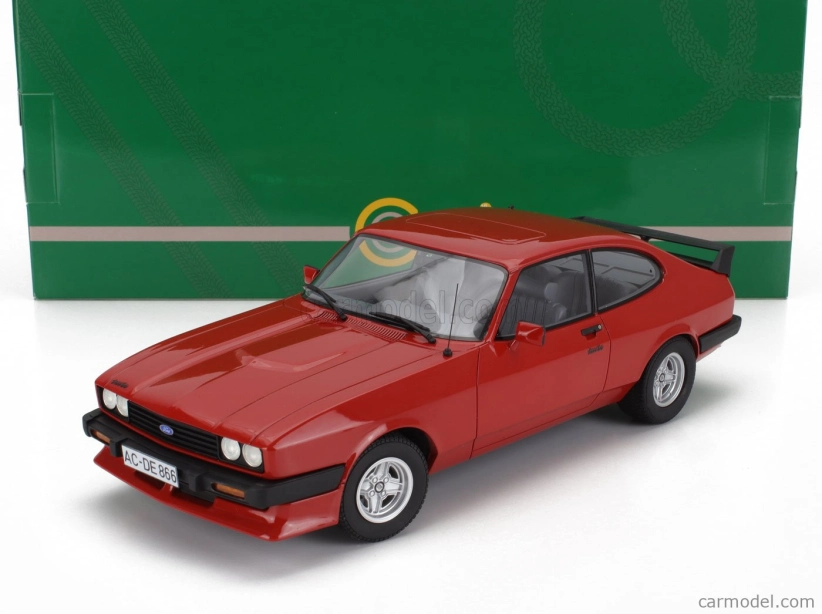 Cult-scale models Ford england Capri 2.8 Turbo 1981 1:18 Red