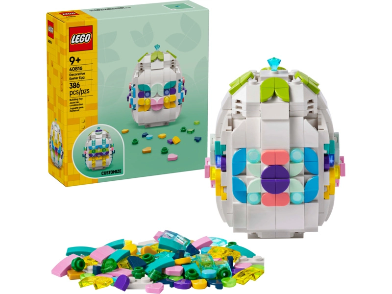 LEGO Iconic - Dekorativní velikonoční vajíčko