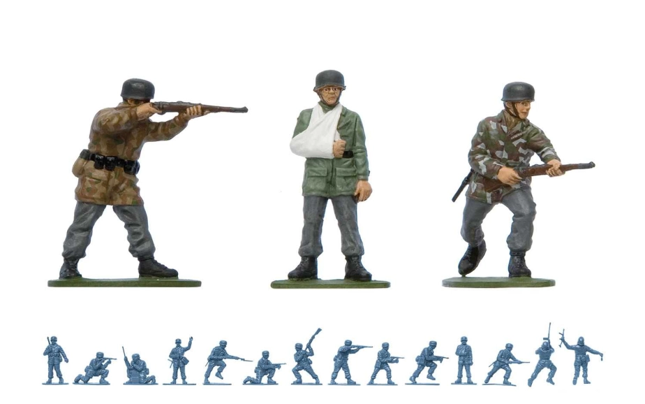 Airfix figúrky – WWII German Paratroops (1:32) (Vintage)