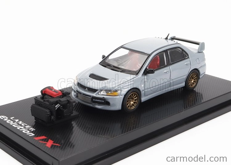 Cm-models Mitsubishi Lancer Evo Ix With Engine 2003 1:64 Grey