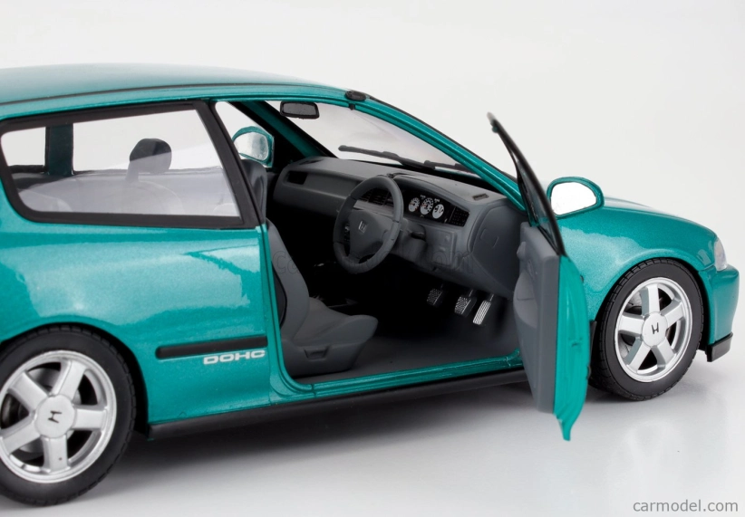 Solido Honda Civic (eg6) Aztec 1991 1:18 Green Met