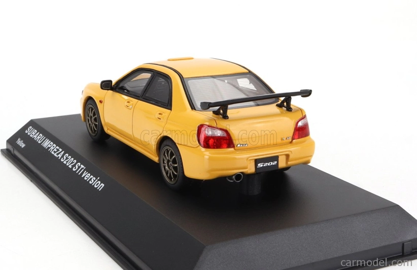 Kyosho Subaru Impreza (s202) 2002 1:43 Žltá