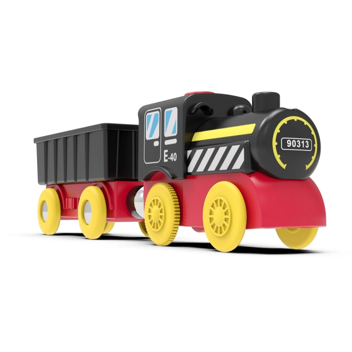 2Kids Toys Parní vlak na baterie s vagónem