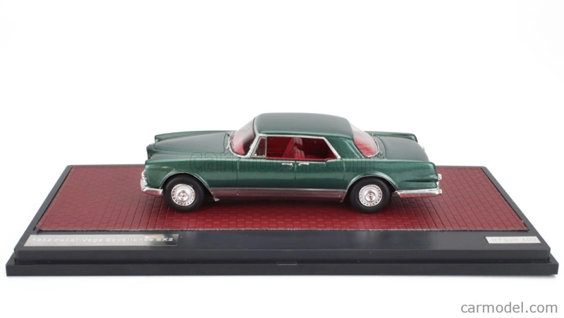 Matrix scale models Facel vega Excellence Ex2 1962 1:43 Zelená Se Stříbrnou