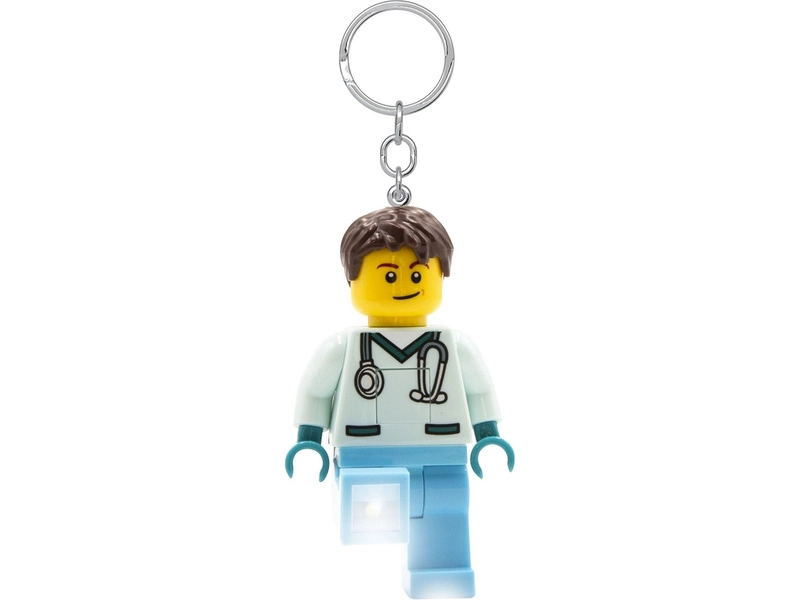 LEGO svietiaca kľúčenka – Iconic Zdravotný brat