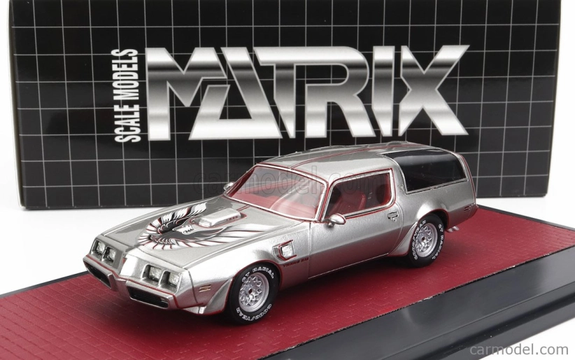 Matrix modely v mierke 1:43 Pontiac Firebird Trans Am Sb Concept 1979 Silver