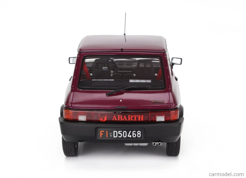 Maxima Autobianchi A112 Abarth Vii-series 1984 1:18 Červená Ardenza Met