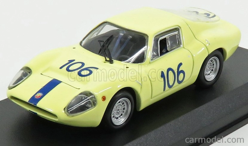 Najlepší model Fiat Abarth Ot1300 N 106 Targa Florio 1968 Virgilio - Panepinto 1:43 Yellow