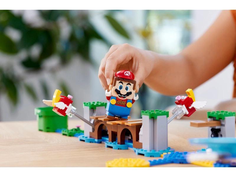 LEGO Super Mario - Plážová jazda s veľkým ježkom - rozširujúca sada