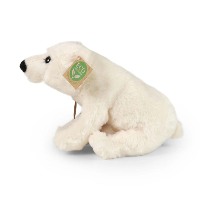 Rappa Plyšový ľadový medveď 25 cm ECO-FRIENDLY