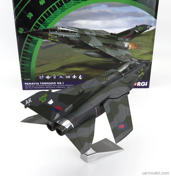 Corgi Panavia aircraft Gr.1 Tornado Military Airplane 1998 1:48 Vojenská Kamufláž