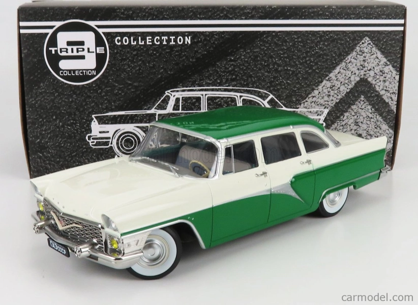 Triple9 GAZ 13 Seagull Chaika 1959 1:18 zelená biela