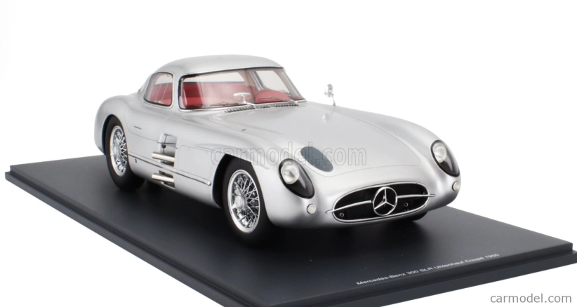 Schuco Mercedes benz 300 Slr Uhlenhaut Coupe 1955 1:12 Silver