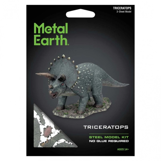 Oceľová stavebnica Triceratops